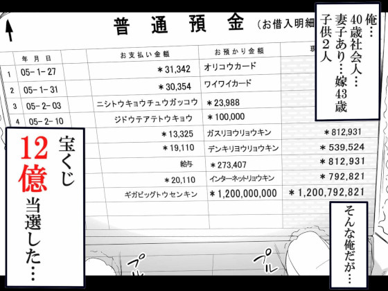 エロに全投資してハーレム御殿建設