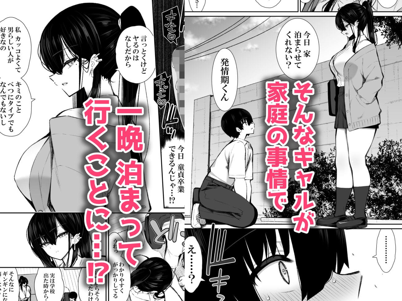 ギャルが泊まり