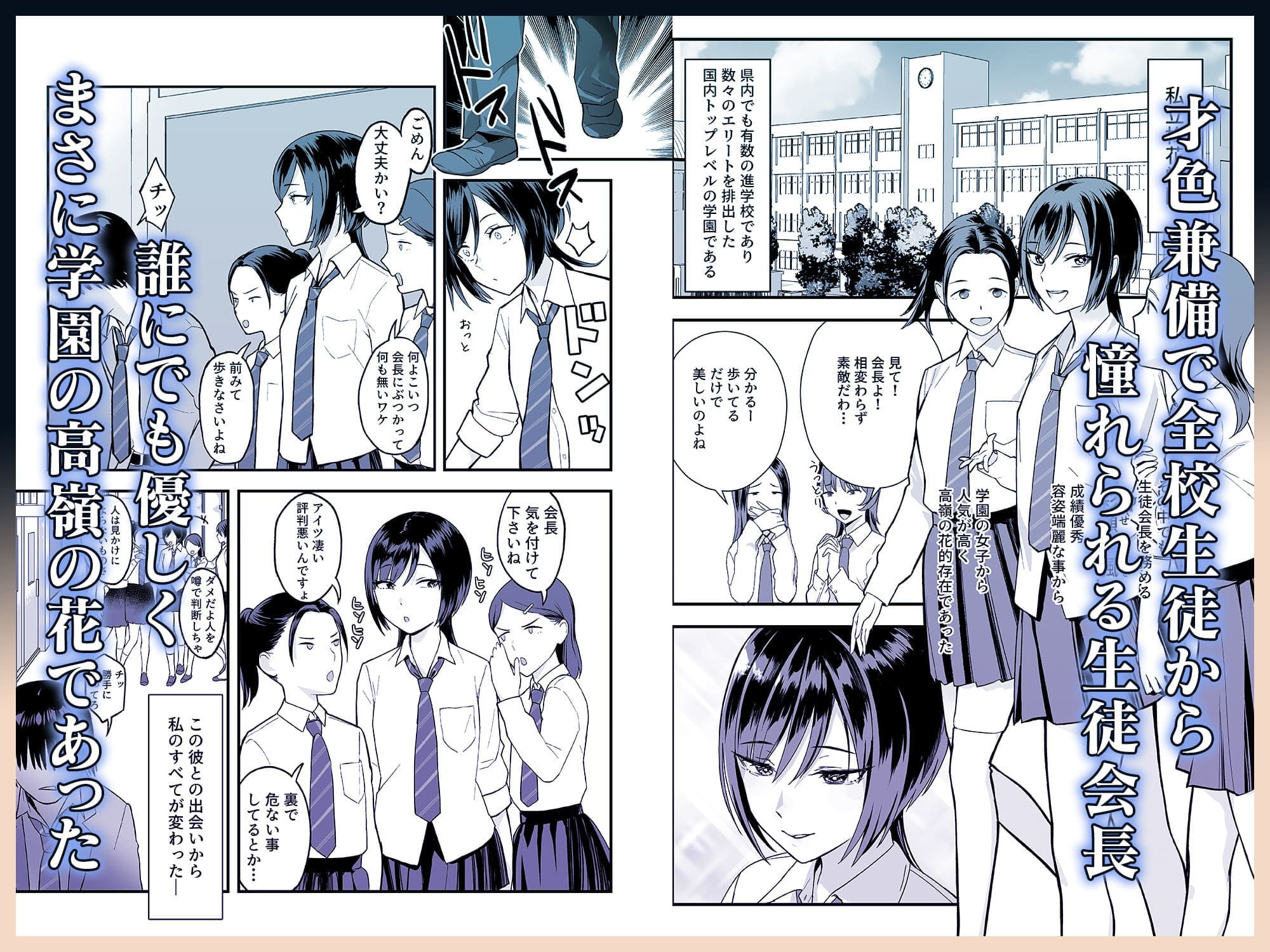 秘密を共有する先輩と後輩を描いた青春ストーリー作品イメージ