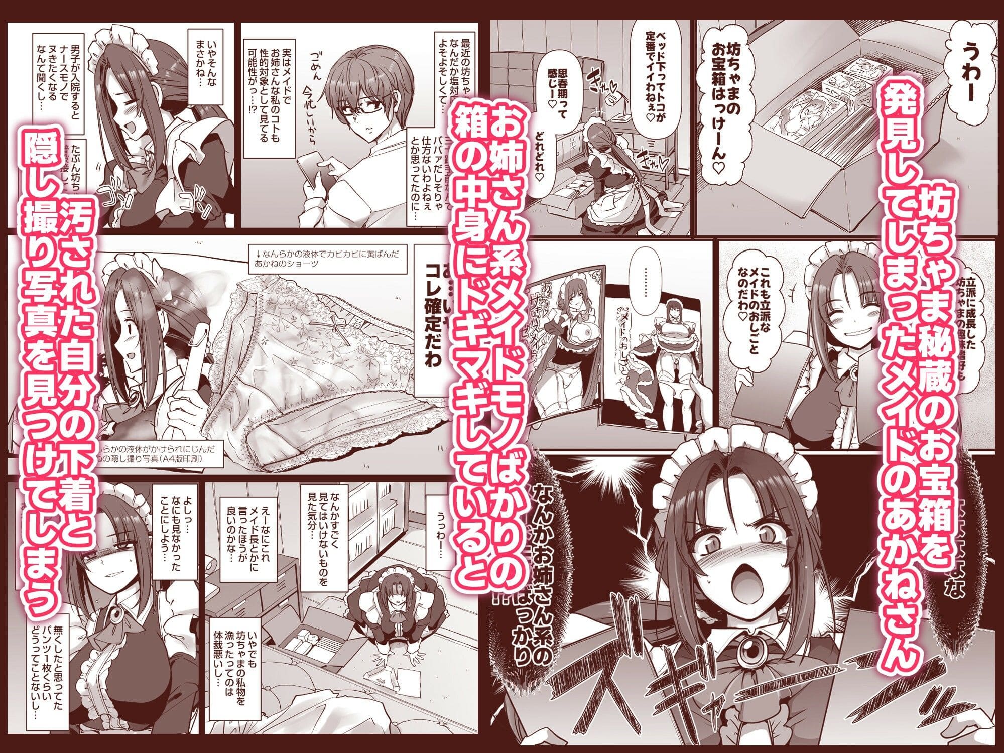 FANZAの安全環境で楽しむ人生横滑り作「ポンコツ独身メイドあかねさん」