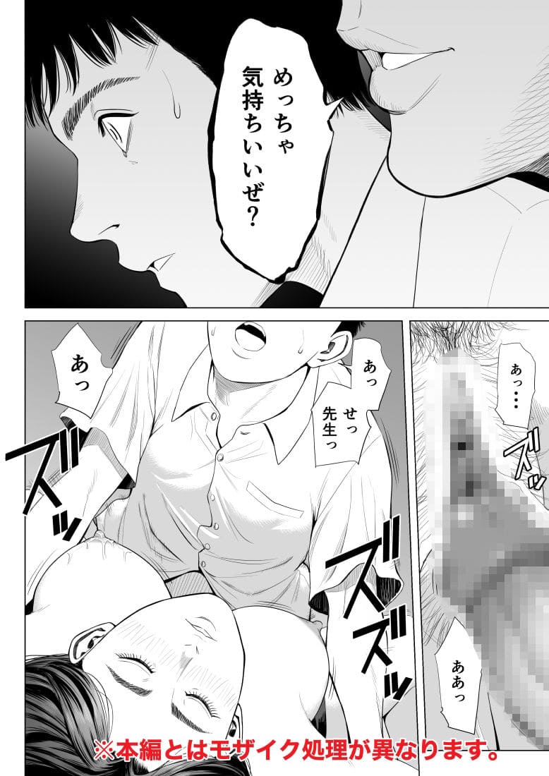 生徒を依怙贔屓した教師の悲劇を描いた多摩豪の同人作品『三上先生』